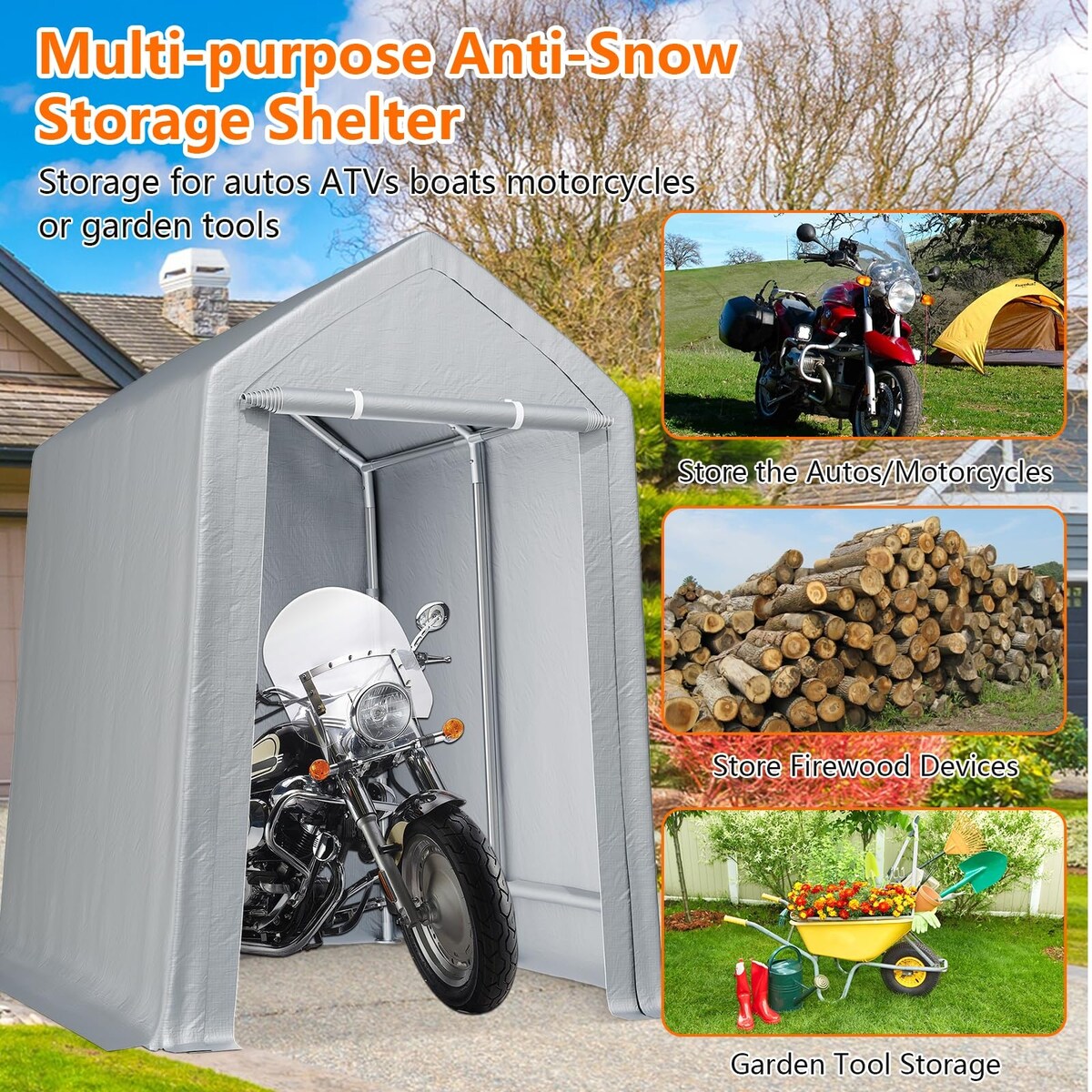 Outdoor Storage Shelter Shed