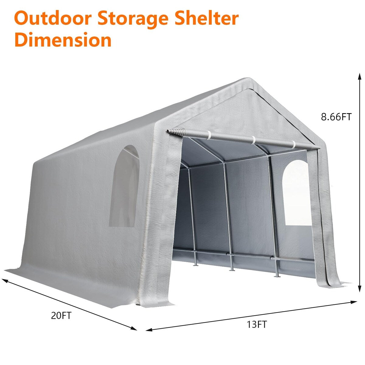 Outdoor Storage Shelter Shed