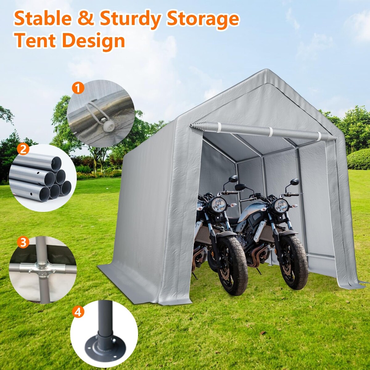 Outdoor Storage Shelter Shed