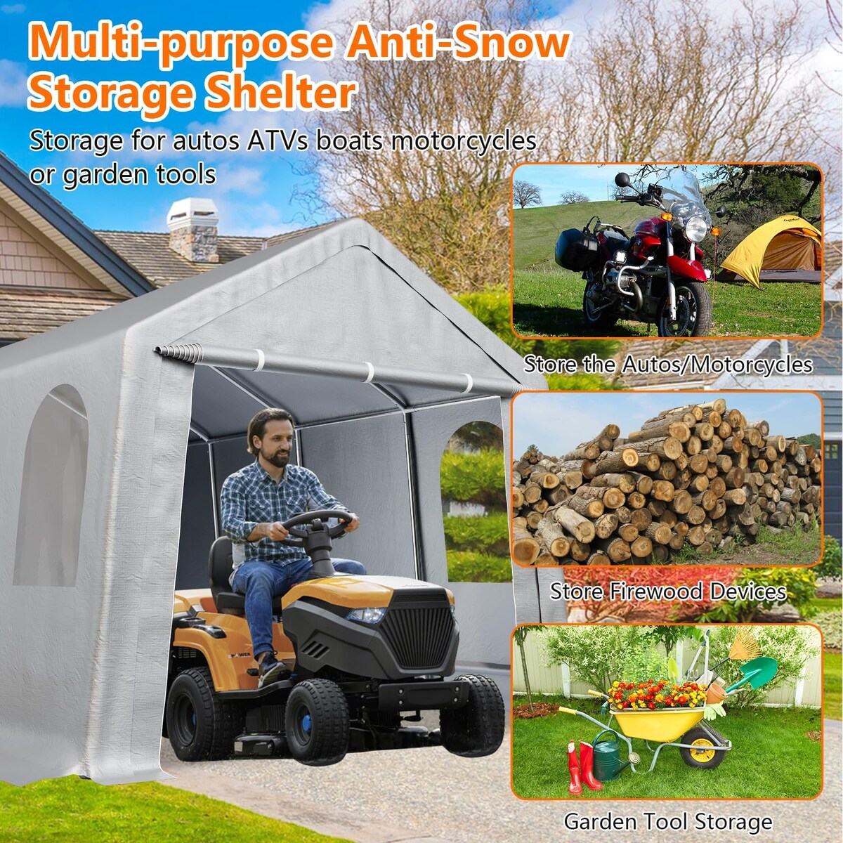 Outdoor Storage Shelter Shed
