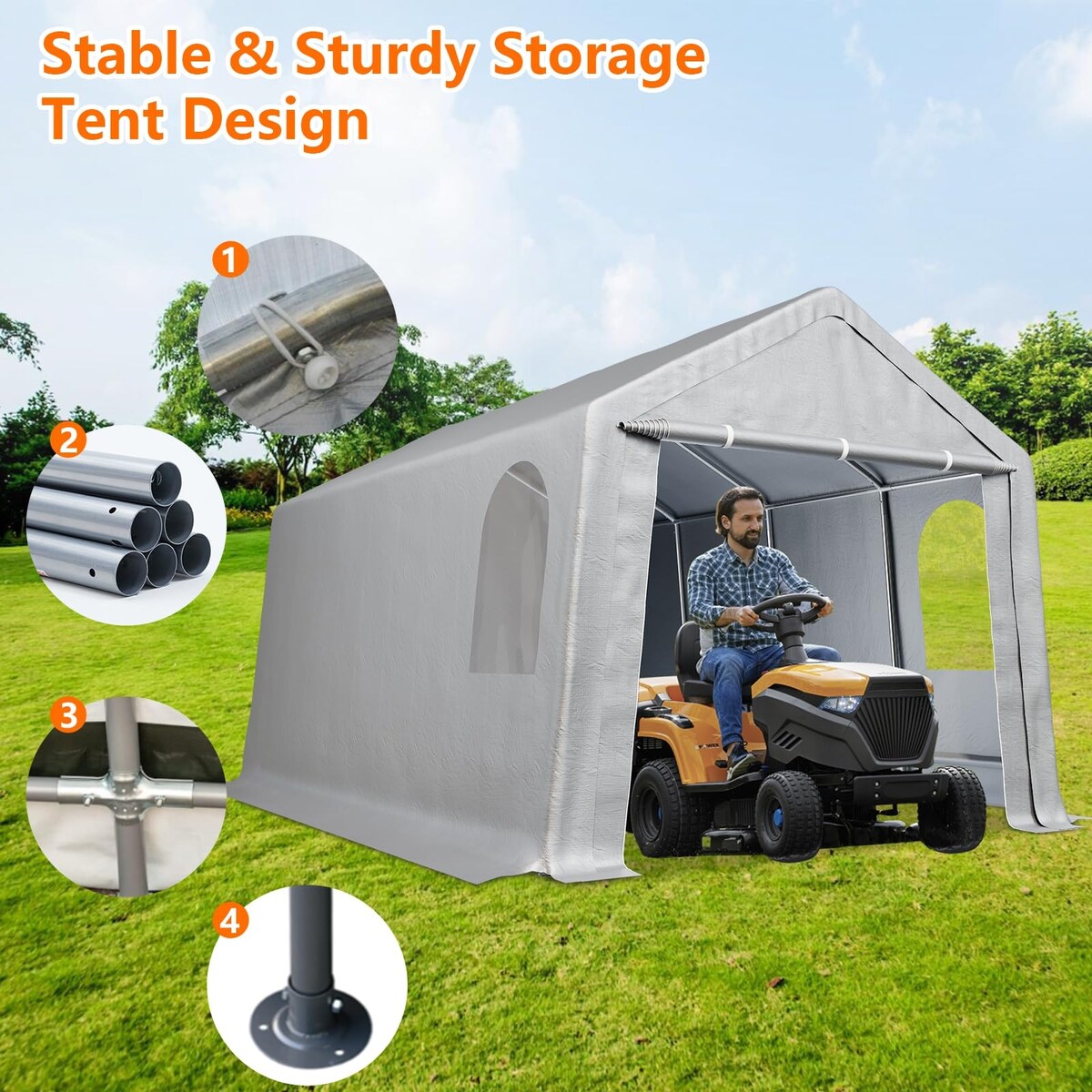 Outdoor Storage Shelter Shed