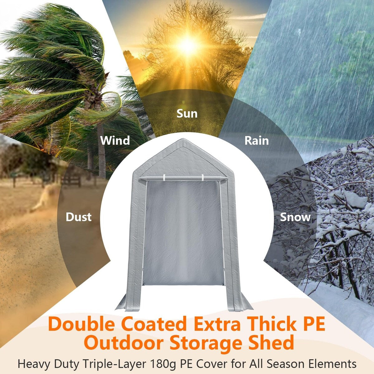 Outdoor Storage Shelter Shed