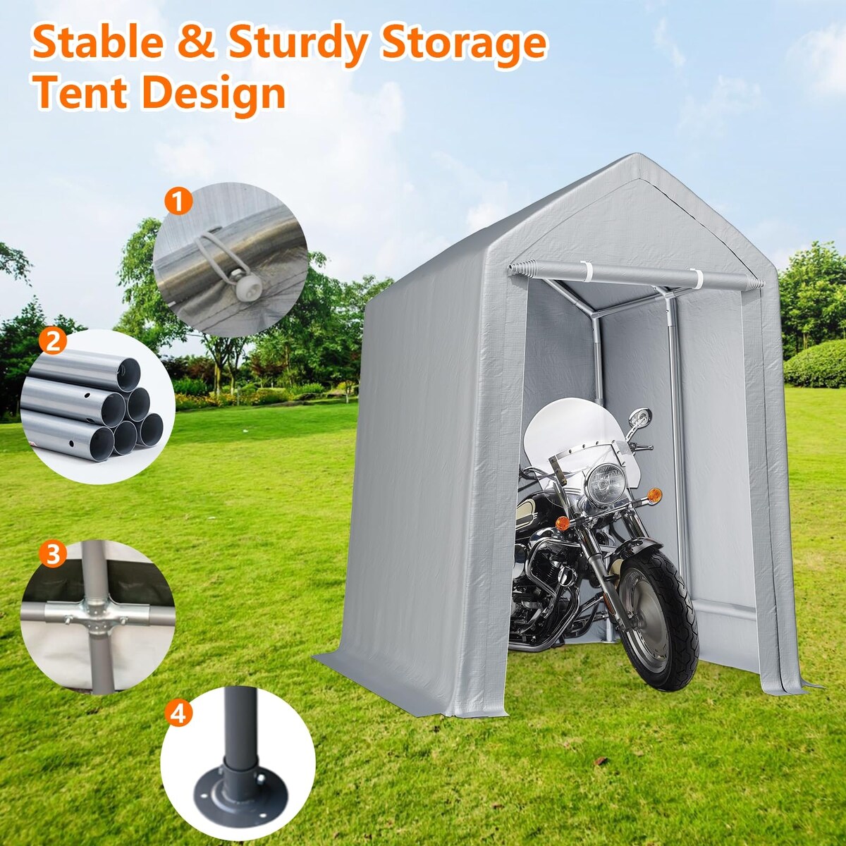 Outdoor Storage Shelter Shed