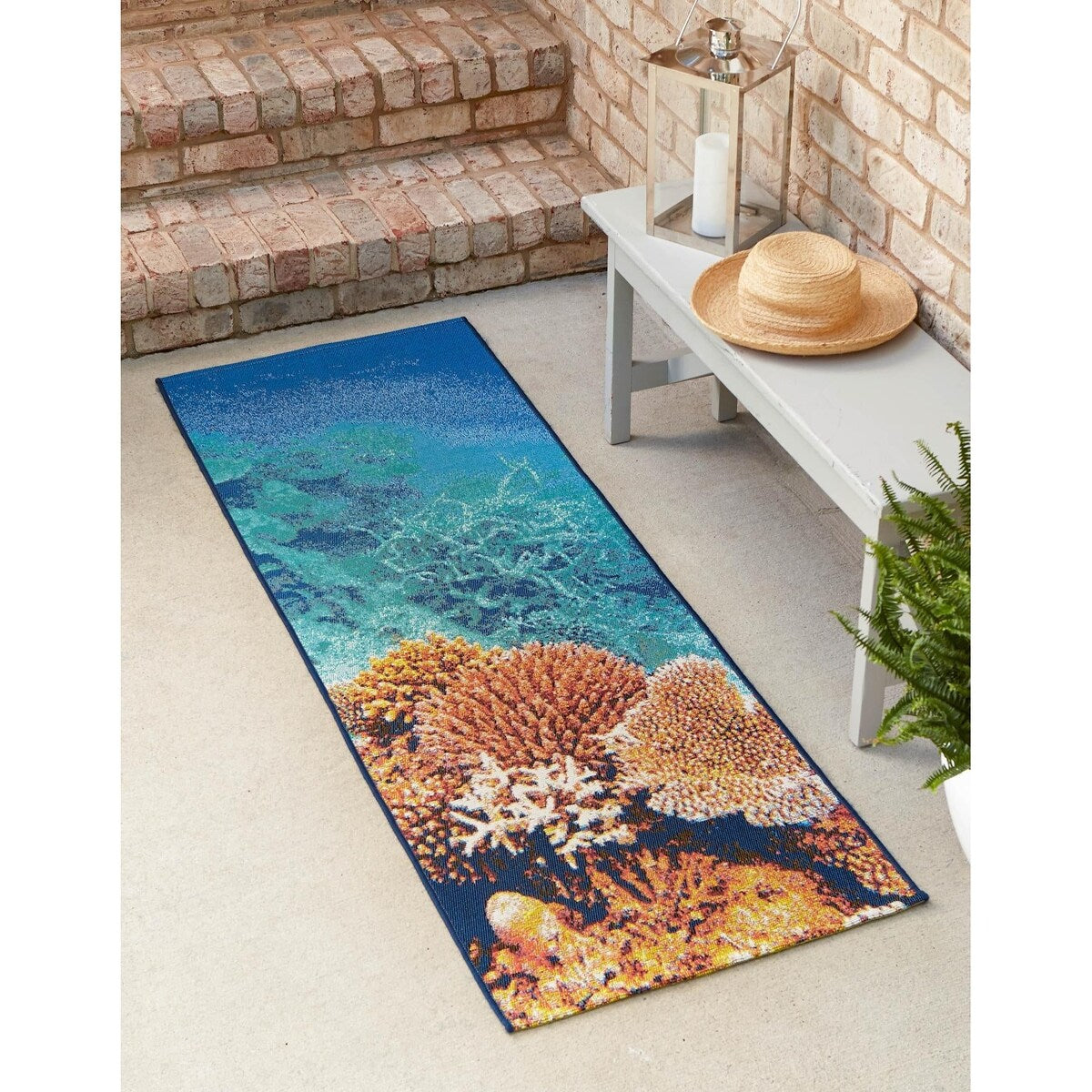Outdoor Trisha Collection Area Rug