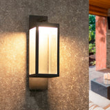 Outdoor Wall Sconce Lantern 4-Pack IP54 Wall Light LED for Porch 22527
