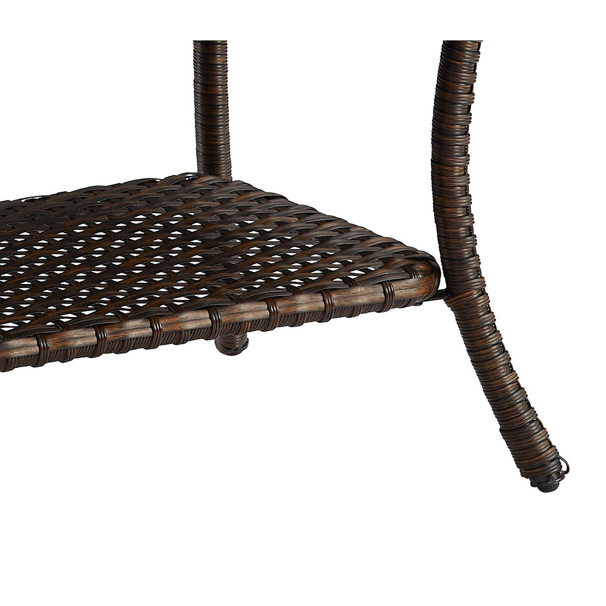 Outdoor Wicker Coffee Table, Patio Rattan Coffee Table