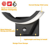 Wonderful Wall Outdoor LED Light Equiped with Motion Sensor - N/A