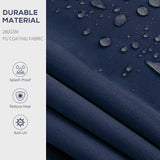 Outsunny 10' x 8' Retractable Awning, Patio Awning Sunshade Shelter with Manual Crank Handle