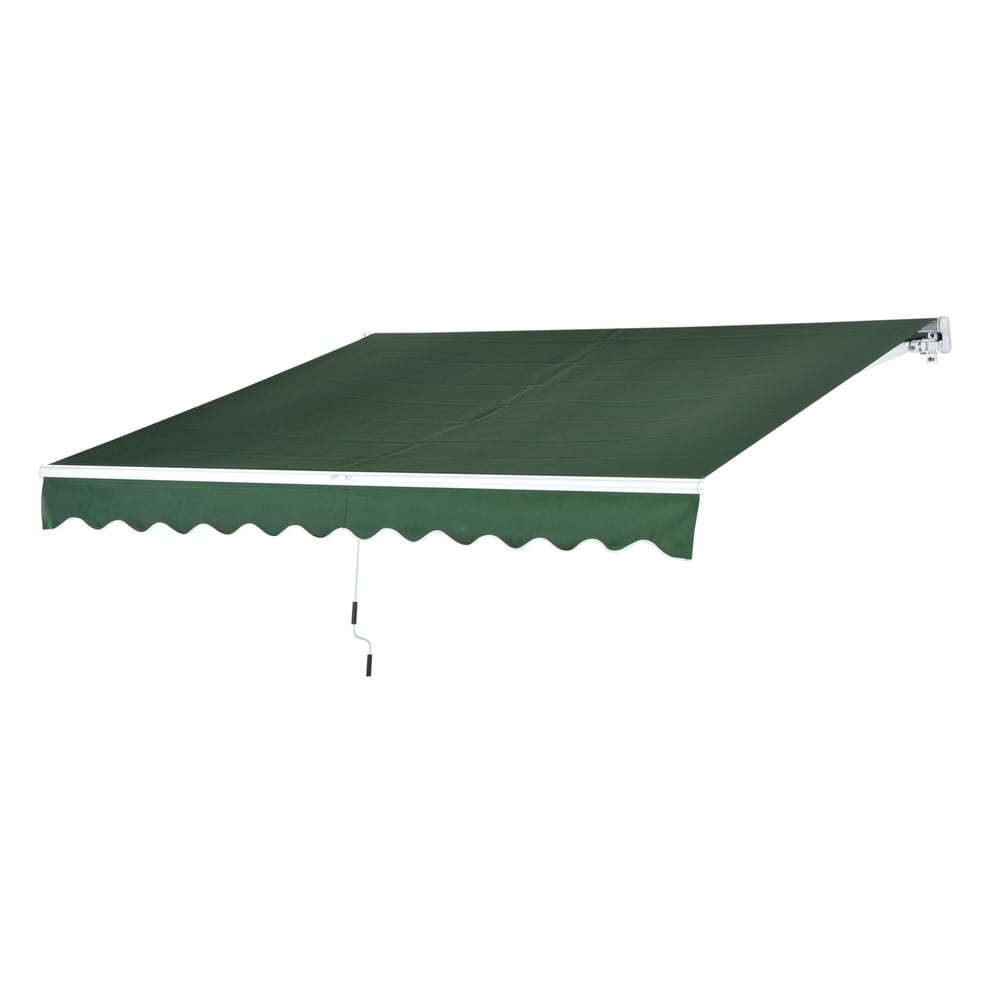 Manual Retractable Patio Sun Shade Awning