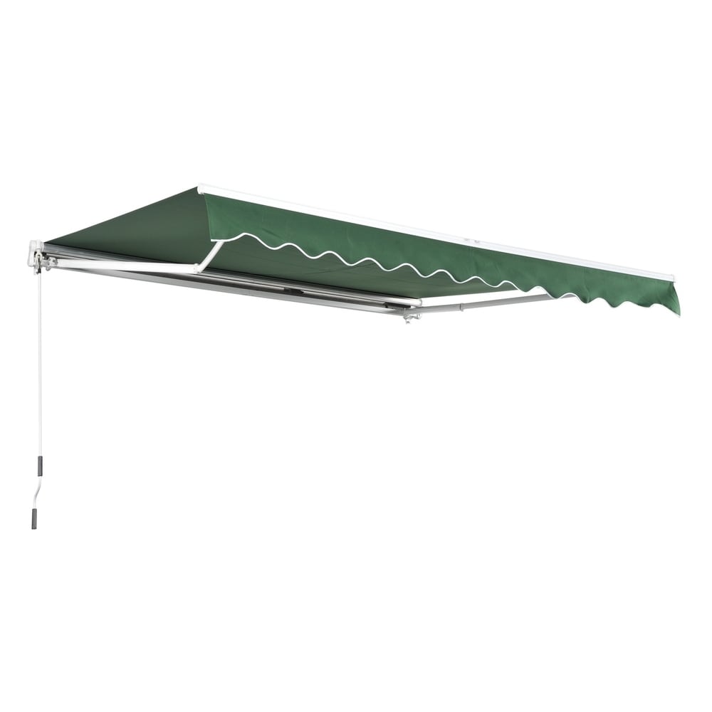 Manual Retractable Patio Sun Shade Awning