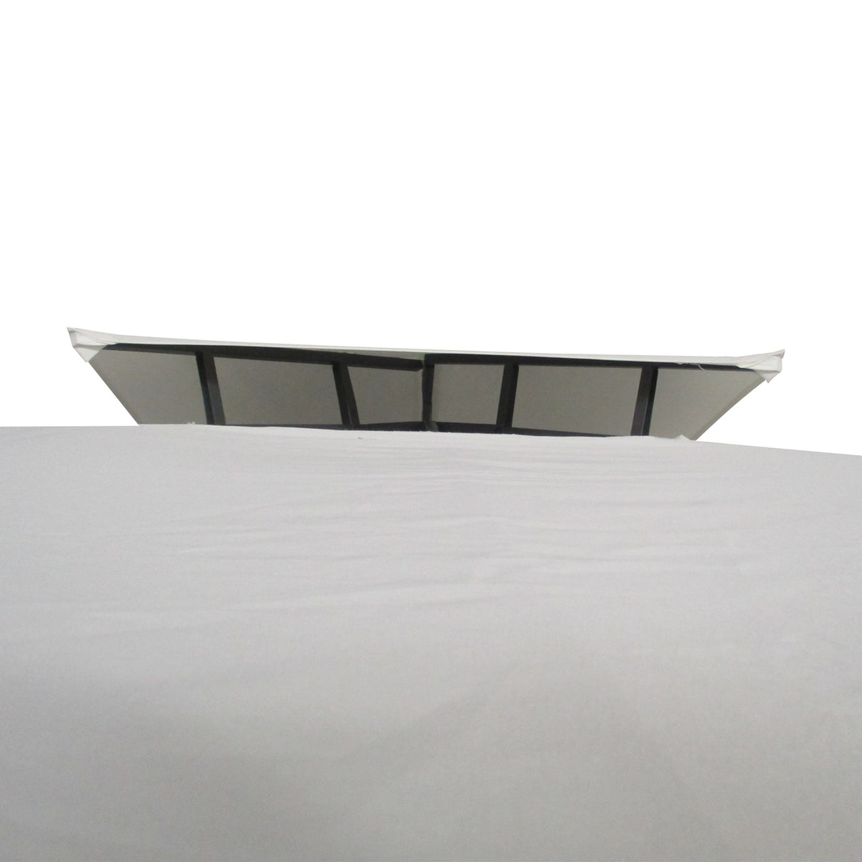 Outsunny 13' x 10' Patio Gazebo Outdoor Canopy Shelter with Double Vented Roof, Steel Frame for Lawn Backyard and Deck