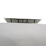 Outsunny 13' x 10' Patio Gazebo Outdoor Canopy Shelter with Double Vented Roof, Steel Frame for Lawn Backyard and Deck