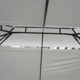 Outsunny 13' x 10' Patio Gazebo Outdoor Canopy Shelter with Double Vented Roof, Steel Frame for Lawn Backyard and Deck