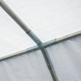 Outsunny 13' x 26' Party Tent & Carport with Removable Sidewalls and Zipper Doors, Heavy Duty Canopy Tent Sun Shade Shelter