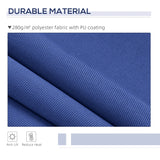 Outsunny 13' x 8' Retractable Awning, Patio Awnings, Sunshade Shelter w/ Manual Crank Handle, UV & Water-Resistant Fabric