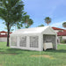 Outsunny 20' x 10' Party Tent & Carport, Large Outdoor Canopy Tent Portable Garage with Removable Sidewalls and Windows