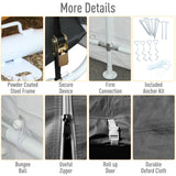 Outsunny 20' x 12' Heavy Duty Outdoor Temporary Carport Canopy Tent with Durable Construction & a Simple Setup