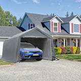 Outsunny 20' x 12' Heavy Duty Outdoor Temporary Carport Canopy Tent with Durable Construction & a Simple Setup