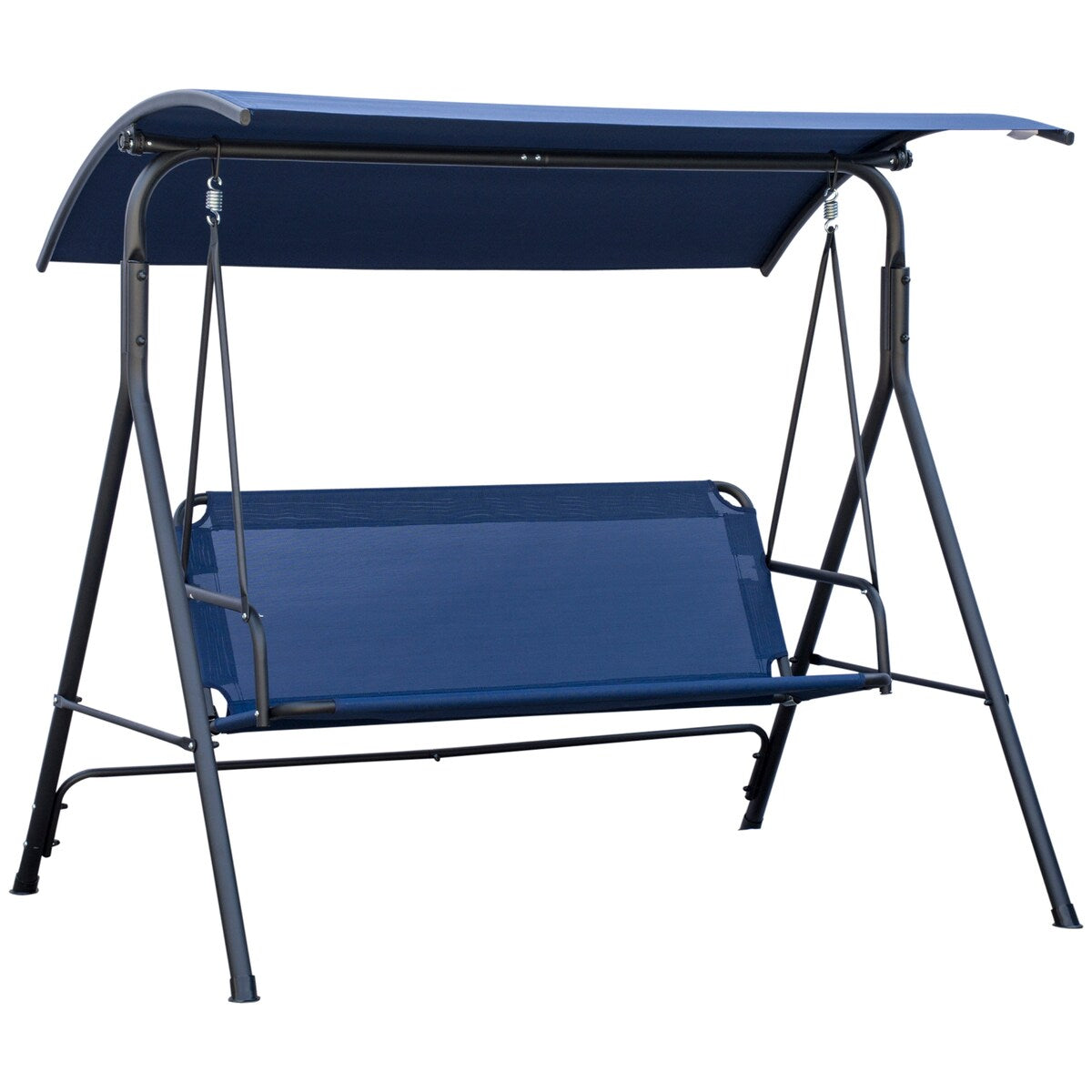 Outsunny 3-Seat Outdoor Patio Swing Chair - N/A