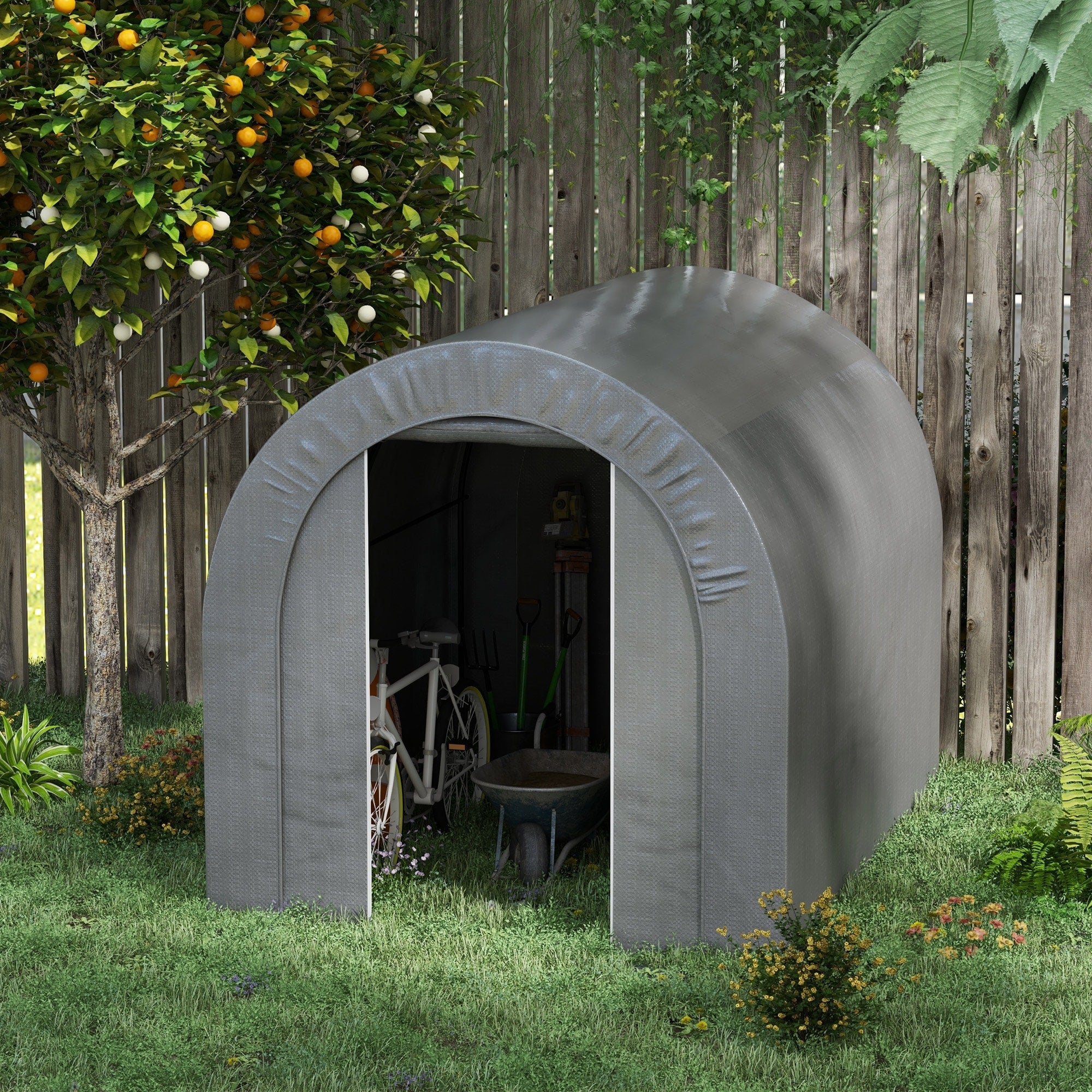 Outside storage tents cheap