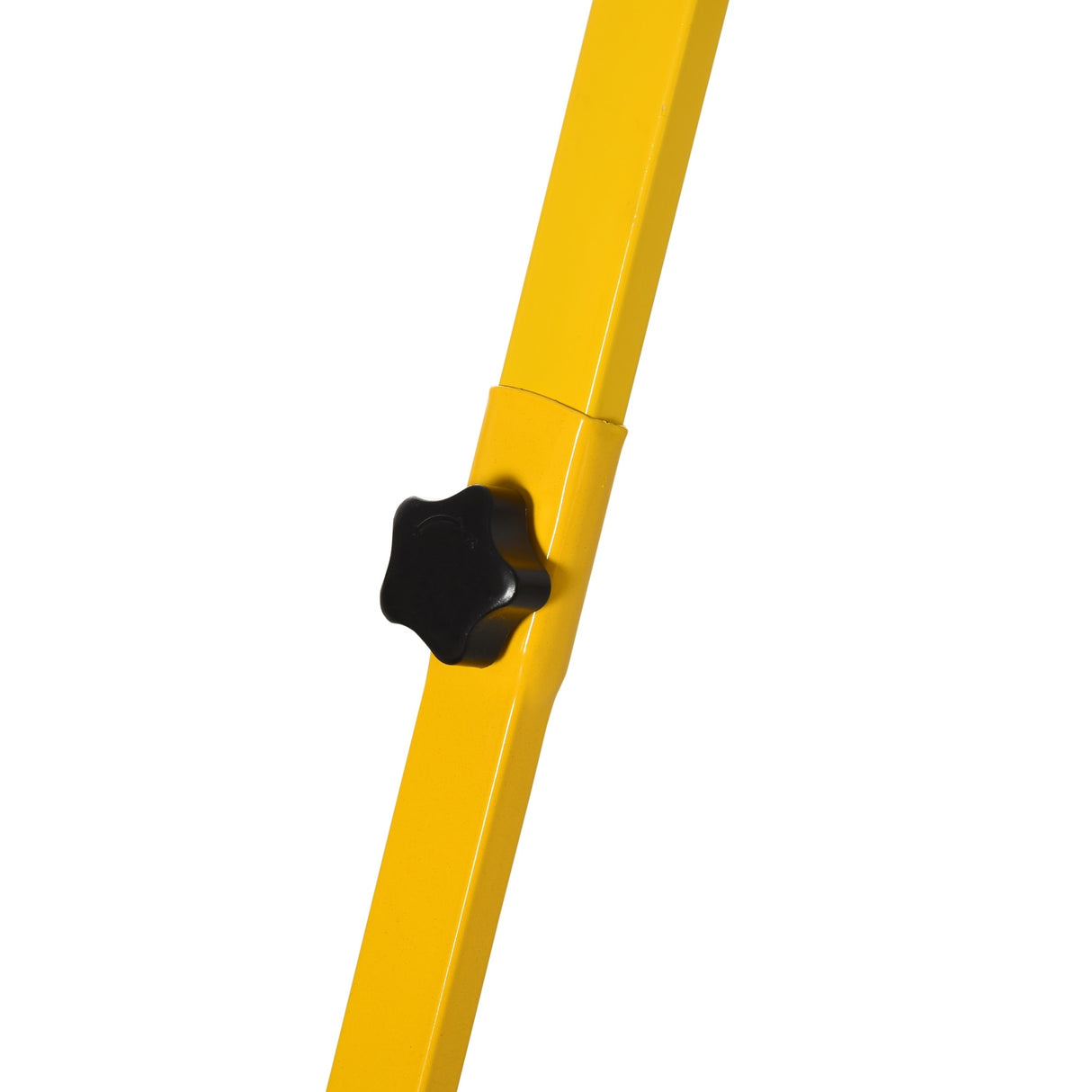 Outsunny Height/ Angle-Adjustable Heavy-Duty Rolling Snow Shovel Pusher