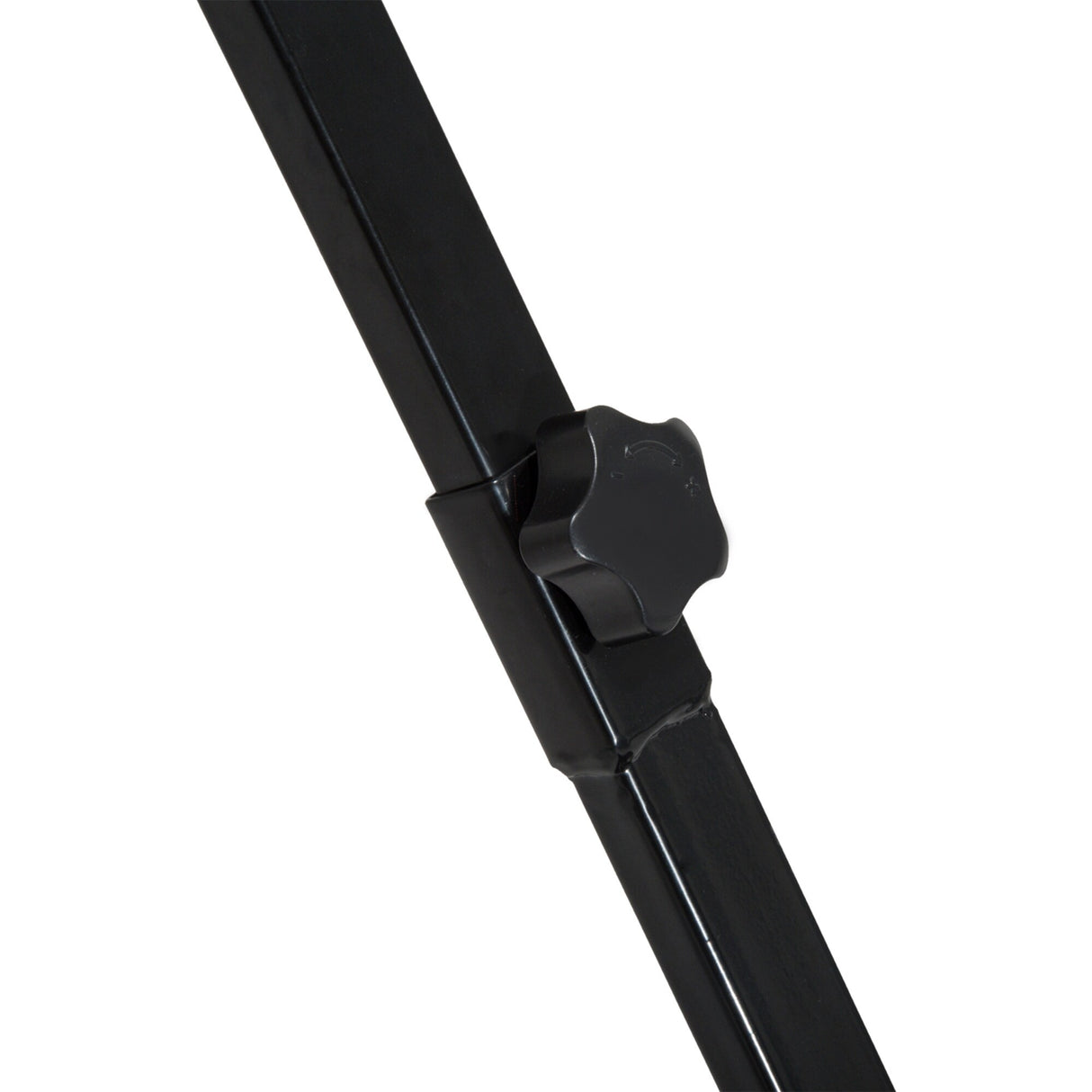 Outsunny Height/ Angle-Adjustable Heavy-Duty Rolling Snow Shovel Pusher