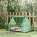 Outsunny Raised Steel Garden Bed with Greenhouse Cover - 50" L x 37.5" W x 36.25" H