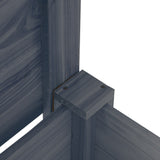 Outsunny Set of 3 Raised Garden Beds, Self-Draining Elevated Wood Planter Boxes with Legs & Liner for Backyard & Patio