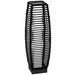 Outsunny Solar Floor Lamp, Outdoor Rattan Garden Lantern,Pathway Light