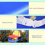 Outsunny Baby Swing Outdoor with Scratch and Wear Resistant Finish