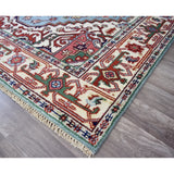 Ovalle Ciro Sky Blue Transitional Area Rug - 4' x 6'