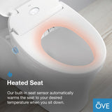 Ove Decors Halo Smart Bidet Soft Close Elongated Toilet with Remote