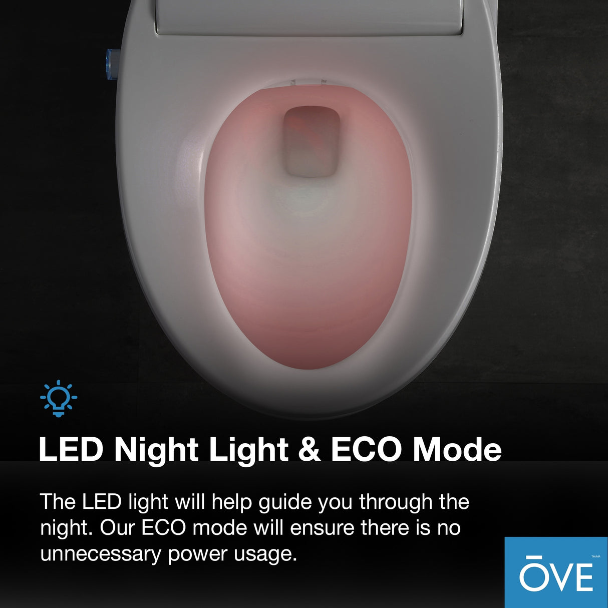 Ove Decors Halo Smart Bidet Soft Close Elongated Toilet with Remote