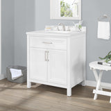 Ove Decors Laney 30 in. Single Sink Bathroom Vanity in White