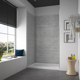 Ove Decors Misty 48 x 32 in. Solid Surface Alcove Shower Wall