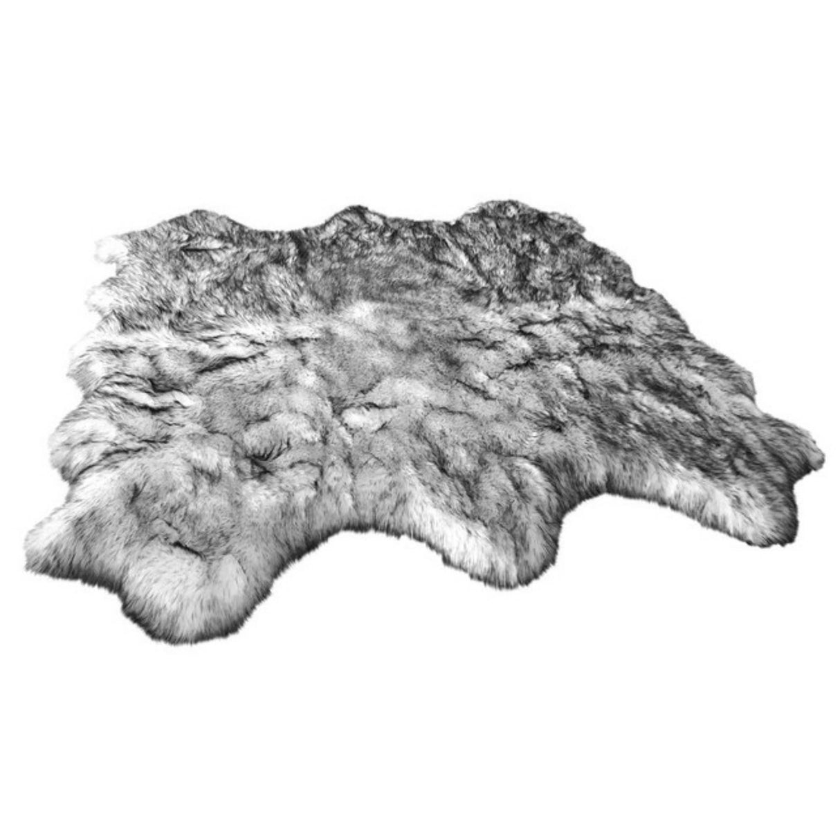 Ovella Home Premium Luxurious Faux Sheepskin 6-Pelt Plush Shag Area Rug - 6' x 6' - 6' x 6'