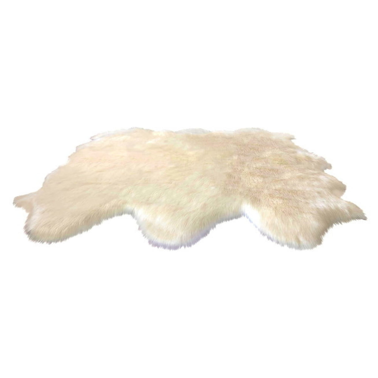 Ovella Home Premium Luxurious Faux Sheepskin 6-Pelt Plush Shag Area Rug - 6' x 6' - 6' x 6'