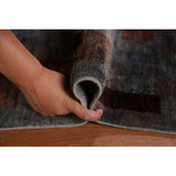 Over-Dyed Gabbeh Kashkoli Area Rug Handmade Wool Carpet - 5'9" x 8'11"