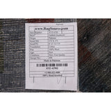 Over-Dyed Gabbeh Kashkoli Area Rug Handmade Wool Carpet - 5'9" x 8'11"