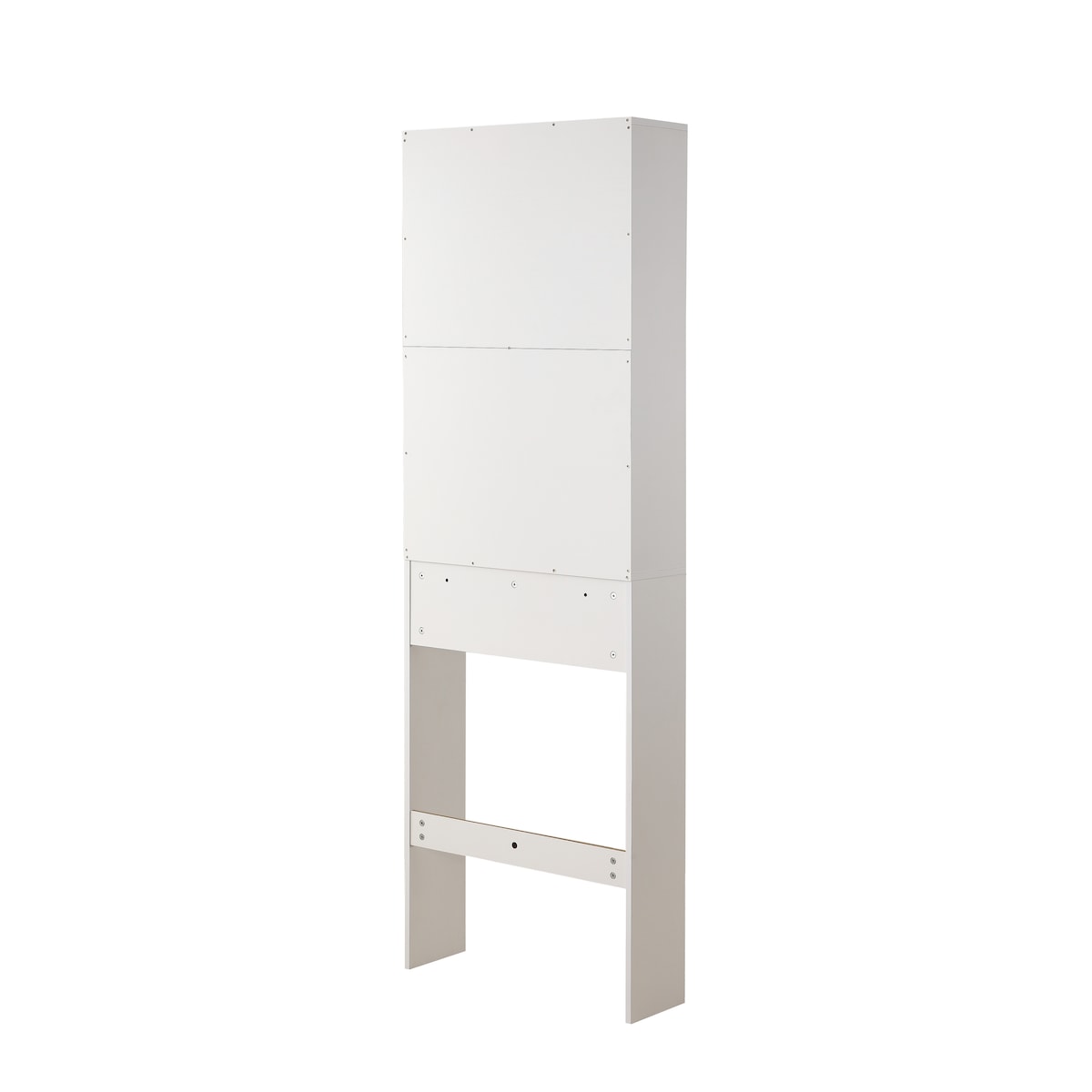 Over The Toilet Storage Cabinet, Farmhouse Storage Cabinet Over Toilet with 2 Barn Door & Toilet Paper Holder Stand