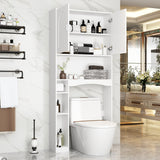 Over The Toilet Storage Cabinet, Toilet Organizer Rack, Bathroom Shelf