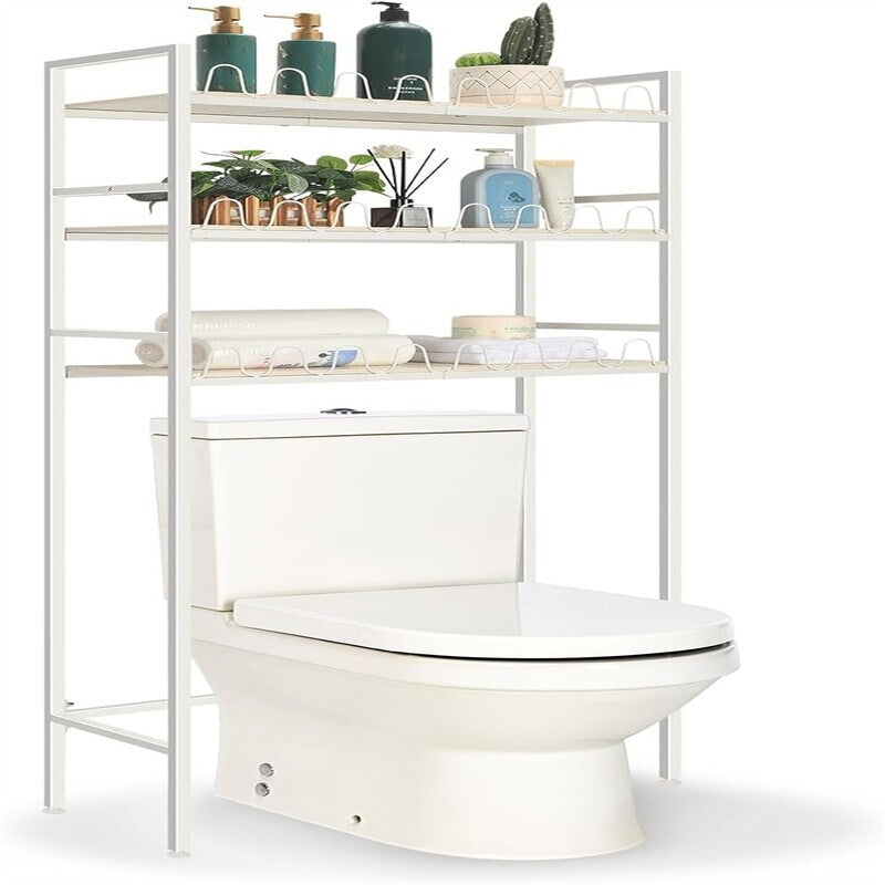 Over The Toilet Storage - 9.8"D x 23.6"W x 65"H