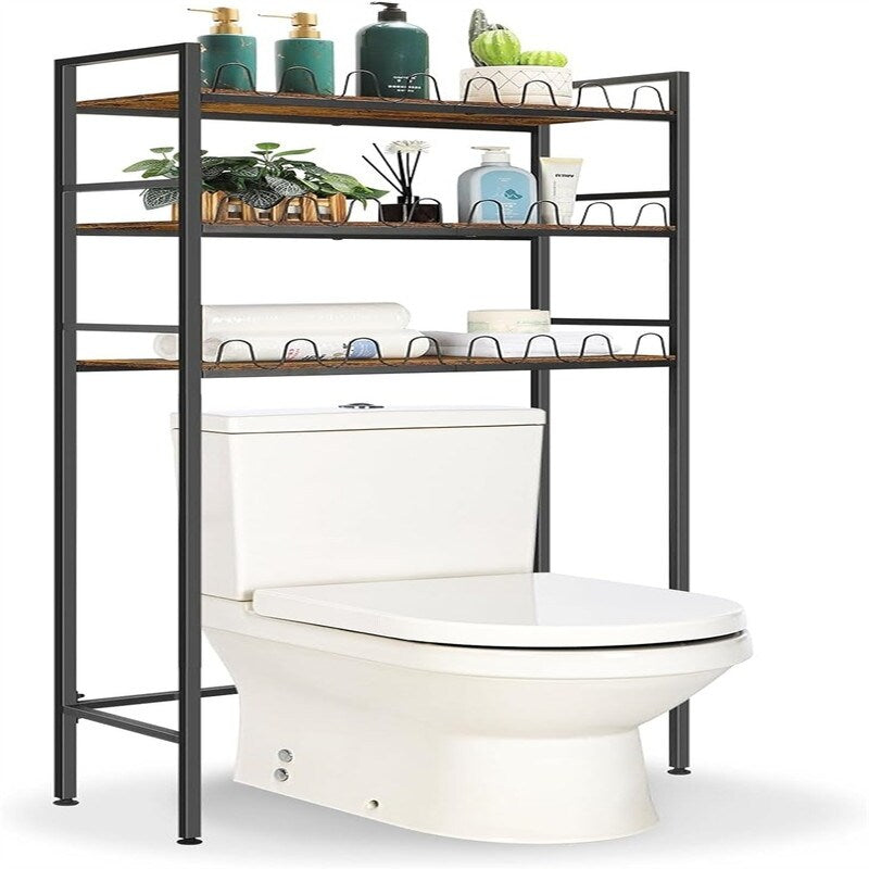 Over The Toilet Storage - 9.8"D x 23.6"W x 65"H
