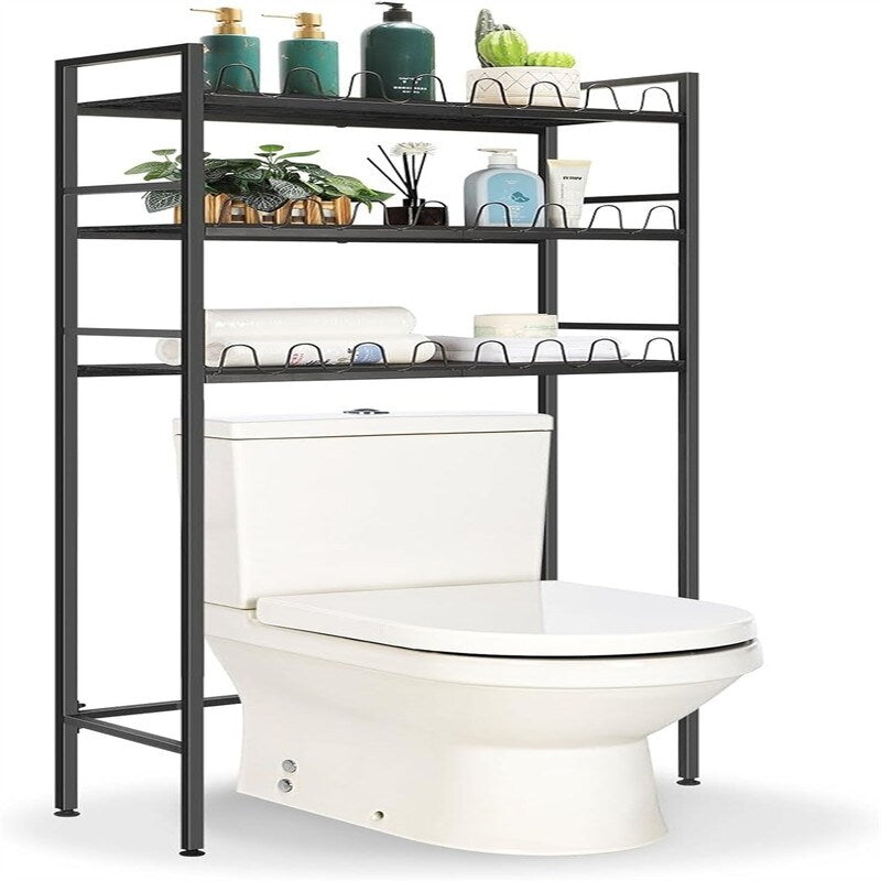 Over The Toilet Storage - 9.8"D x 23.6"W x 65"H