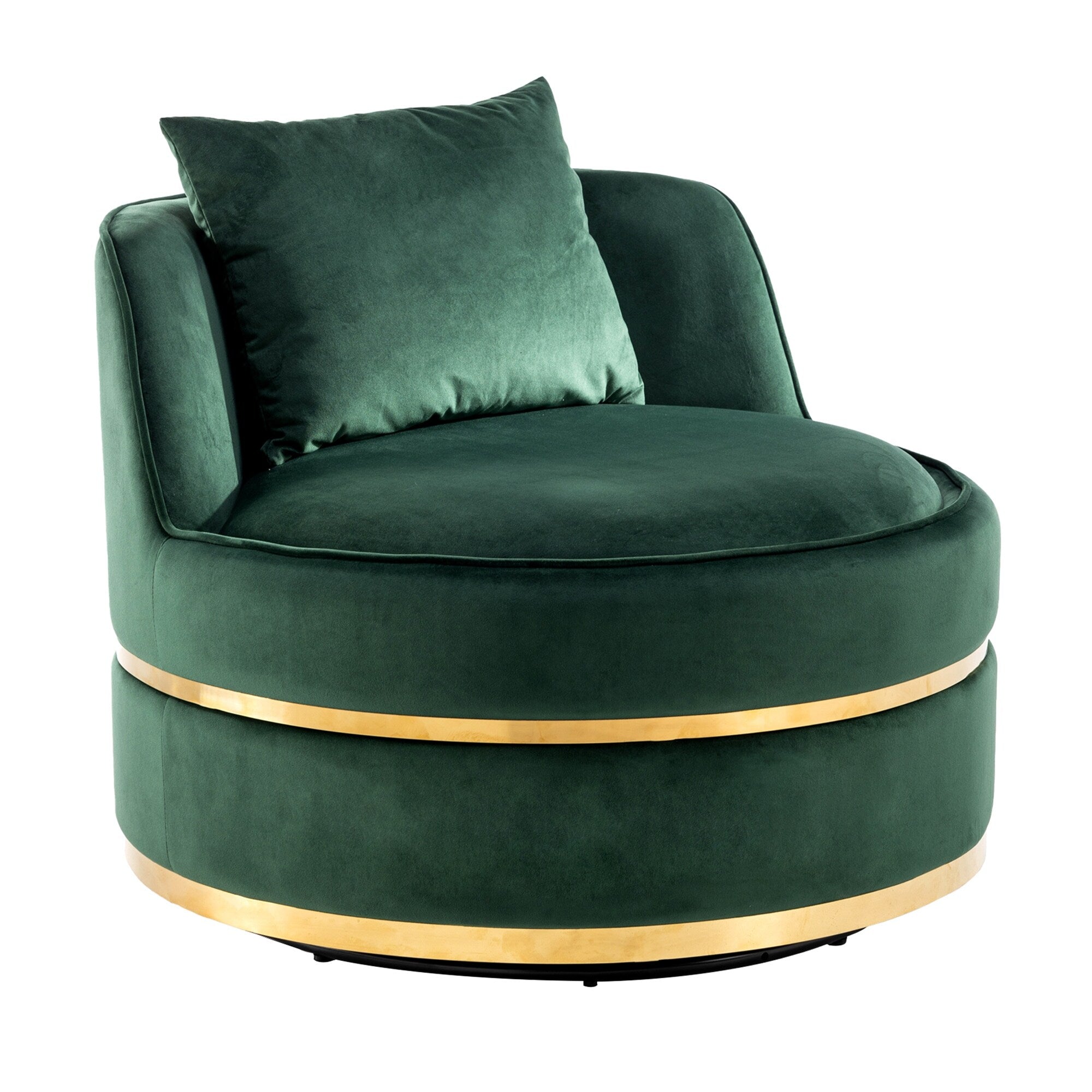 Over sized Soft Accent Chairs w Seat Cushion Barrel Chair for Living Overstock