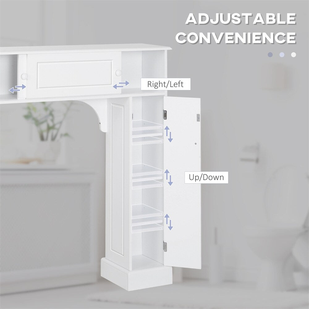 Over the Toilet Bathroom Cabinet,Freestanding Bathroom Storage Cabinet