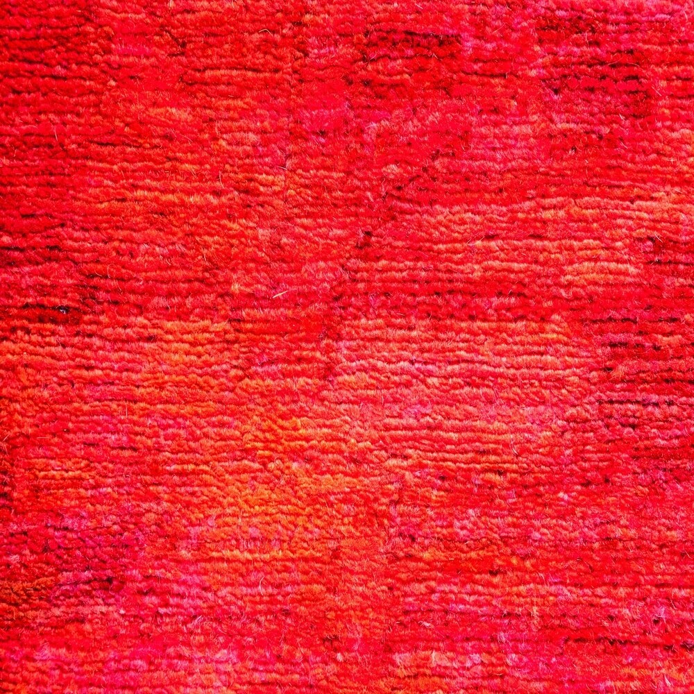 Gereca Hand-knotted Overdyed Area Rug (9' x 12'1) - 9' x 12'1"/Surplus