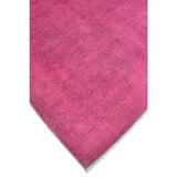 Noori Rug Overdyed Peshawar Bihter Magenta/ Rug - 4'2" x 5'6"