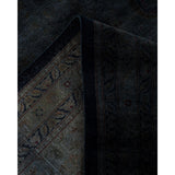 Overdyed, One-of-a-Kind Hand-Knotted Area Rug - Black - 12' 2" x 16' 3"