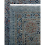 Overdyed, One-of-a-Kind Hand-Knotted Area Rug - Gray - 8' 2" x 10' 1"